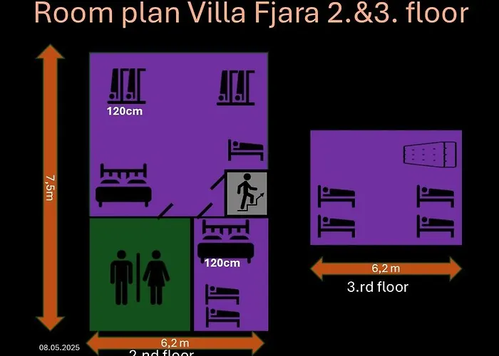Fjara Sleeps 22 In 6 Bedrooms Ulven (Stange)